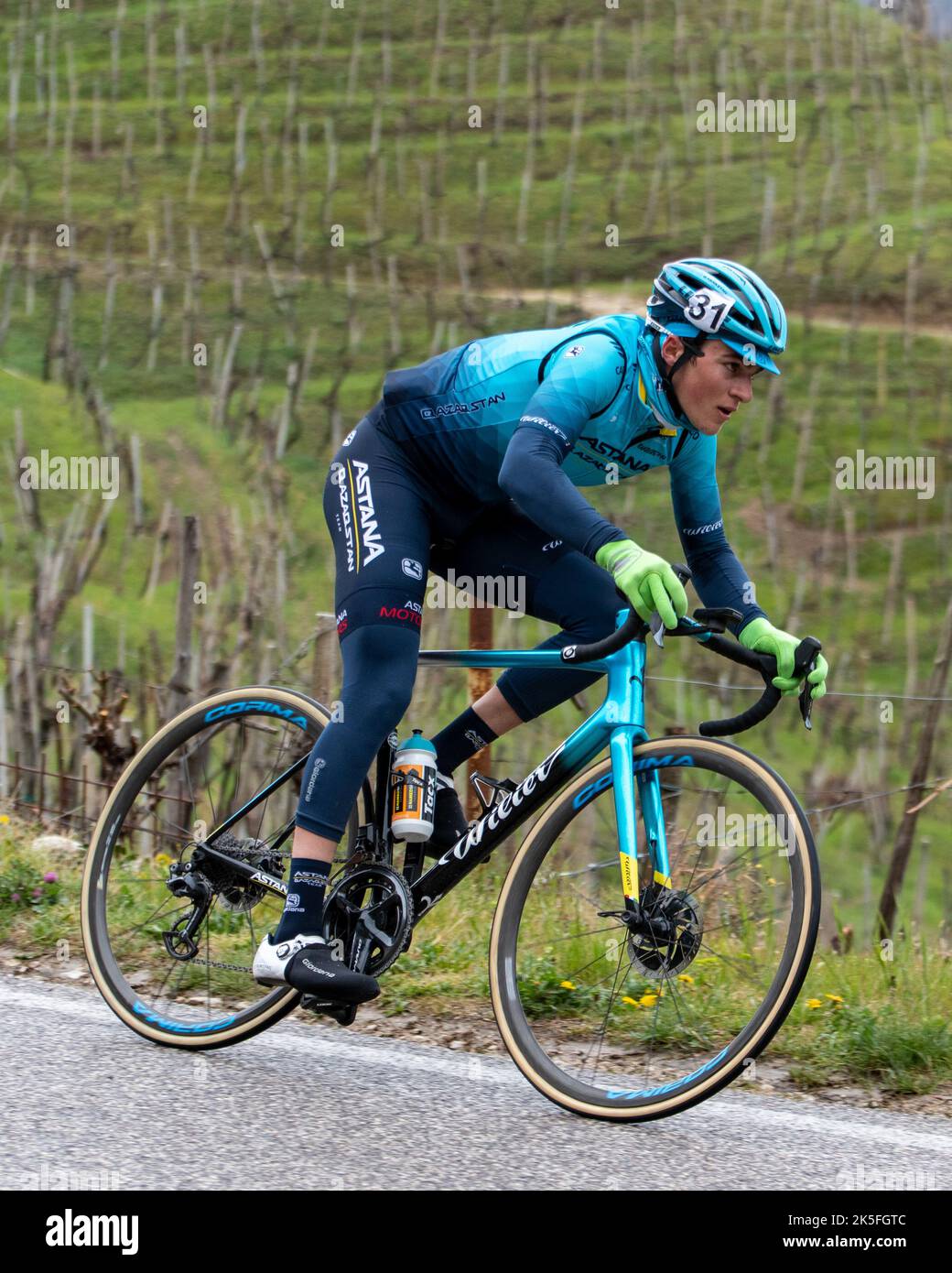 Pablo Sanchez (Astana Qazaqstan) Trofeo Piva 2022 Stock Photo Alamy