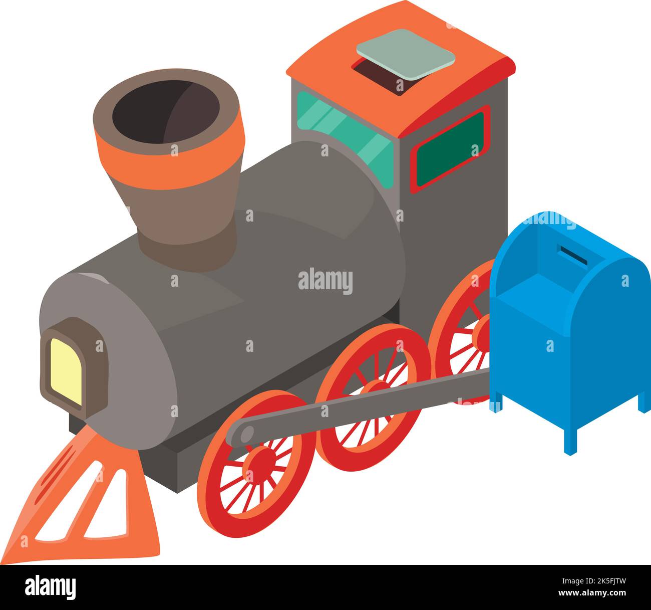 Old railway letter box Cut Out Stock Images &amp; Pictures - Alamy