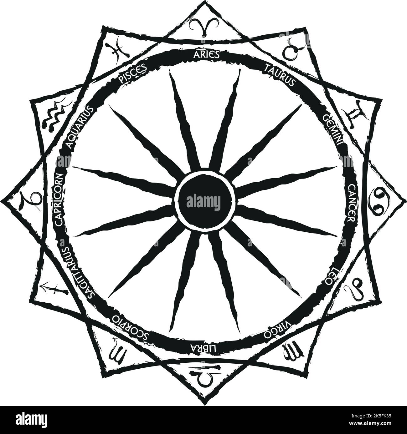 exagon-stock-vector-images-alamy