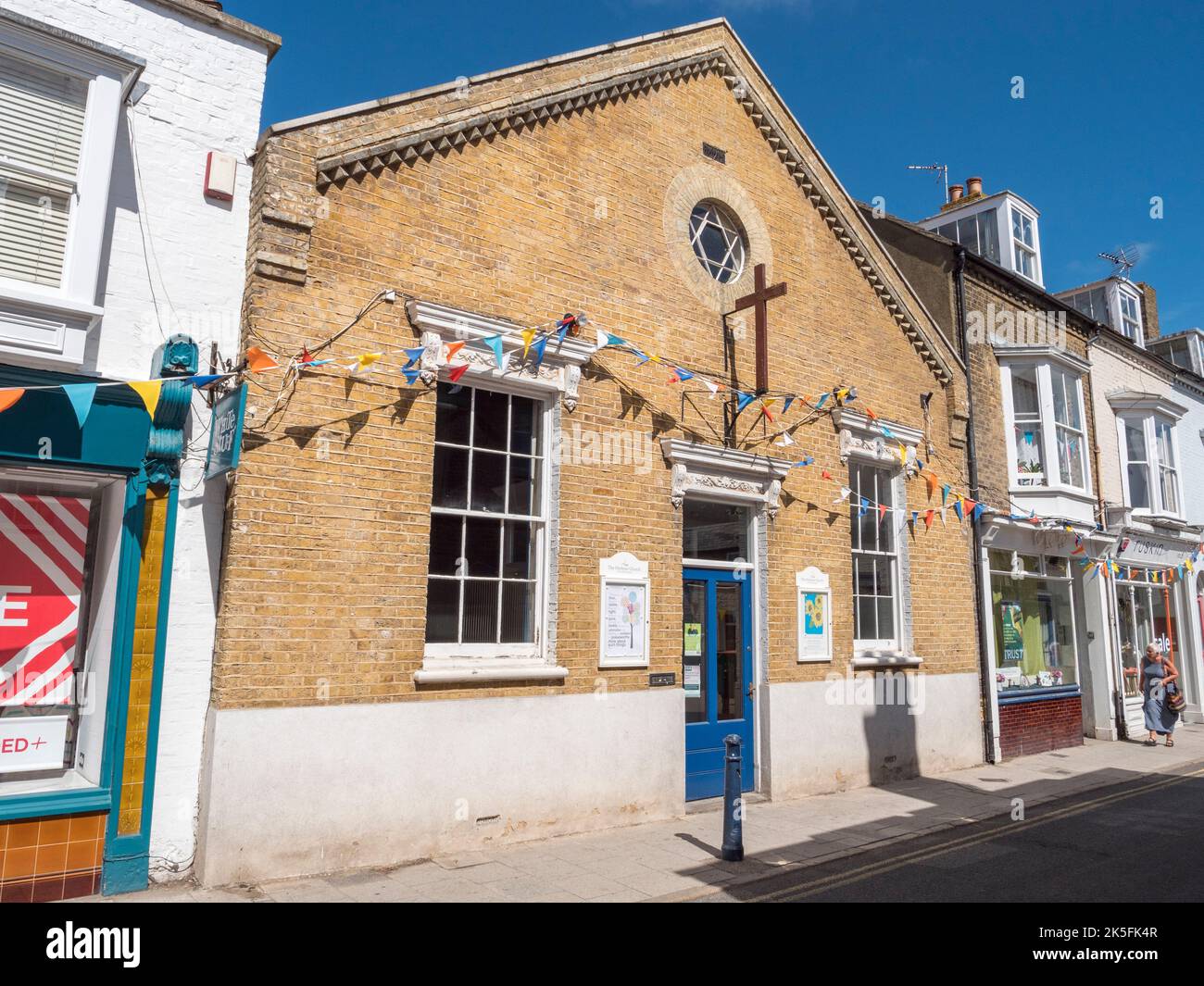 The Harbour Church on Harbour Street in Whitstable, Kent, UK Stock