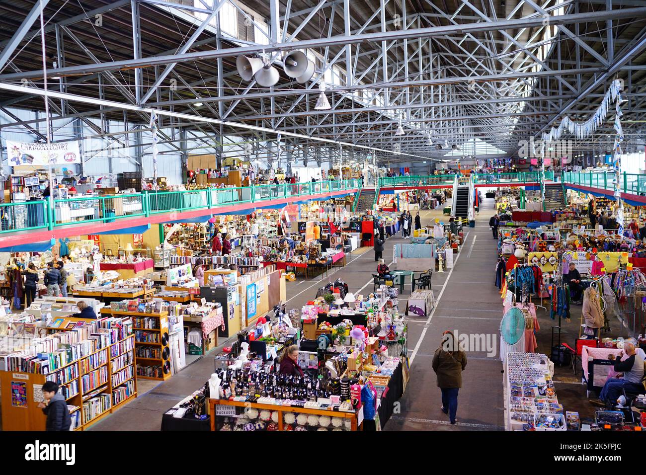 Second hand market in Adelaide, South Australia Stock Photo Alamy