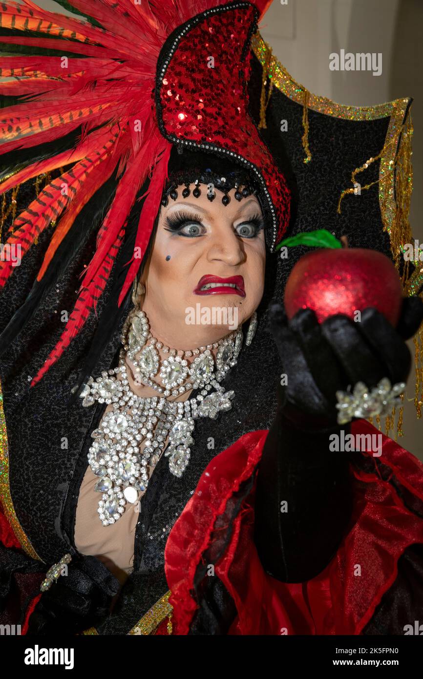 Myra Dubois from Britains Got Talent at the launch of Snow White ...