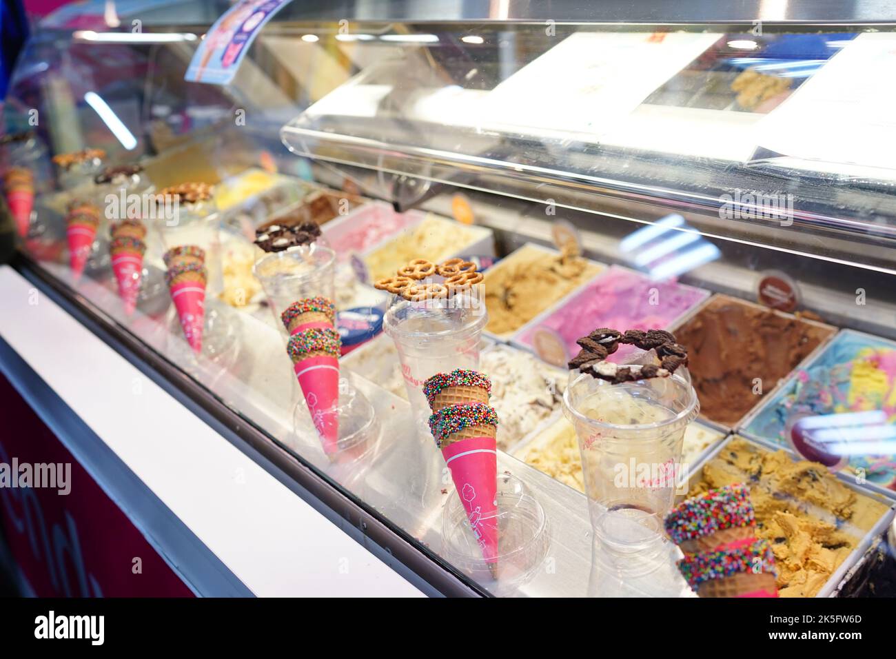 Ice cream in Australia Stock Photo Alamy