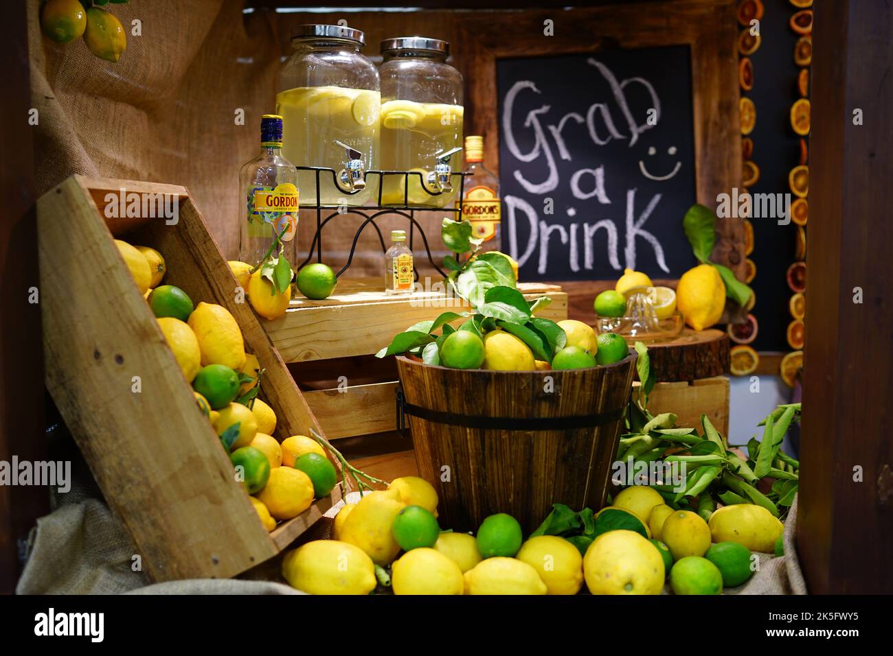 Lemonade in Adelaide showground, Australia Stock Photo