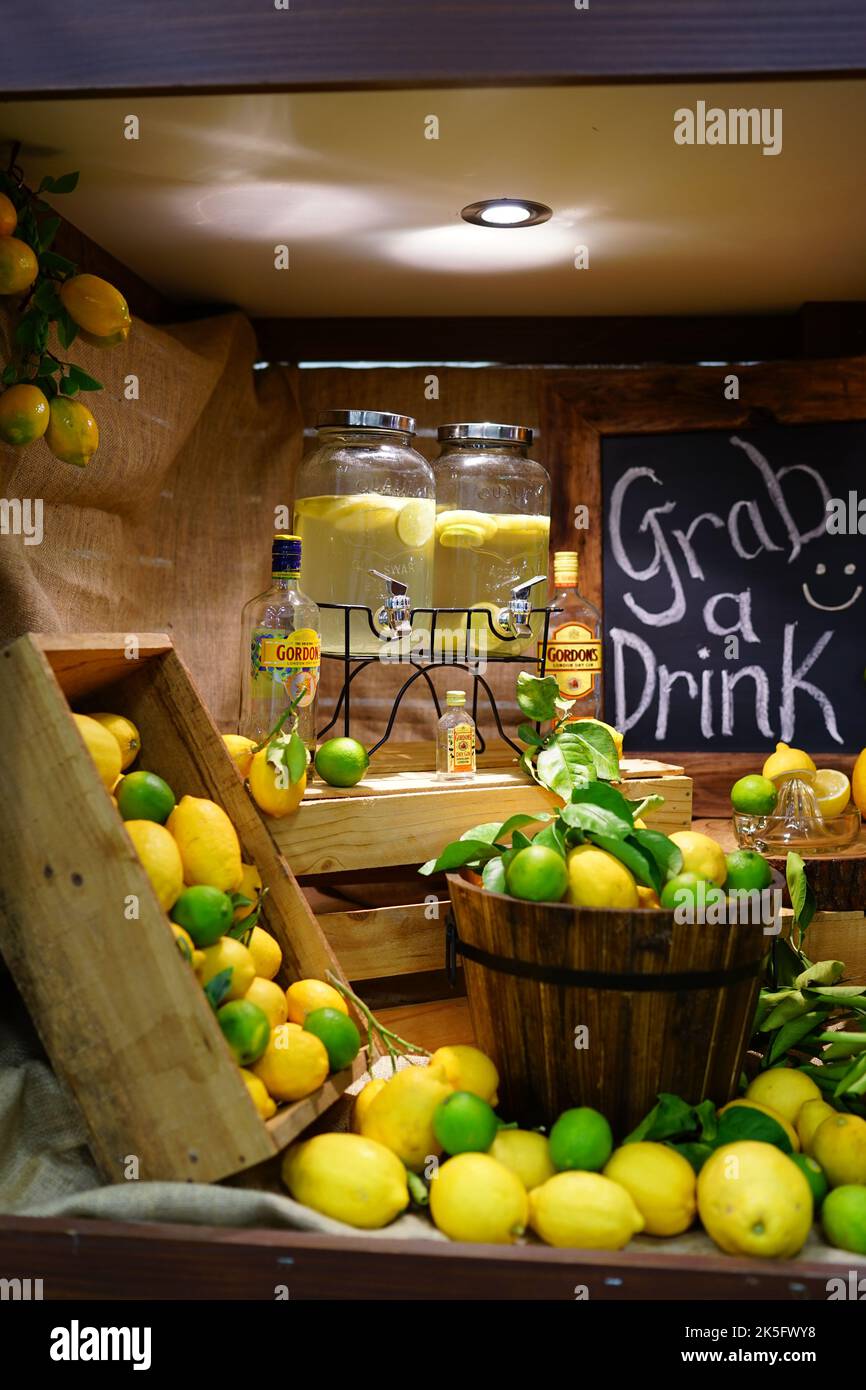 Lemonade in Adelaide showground, Australia Stock Photo