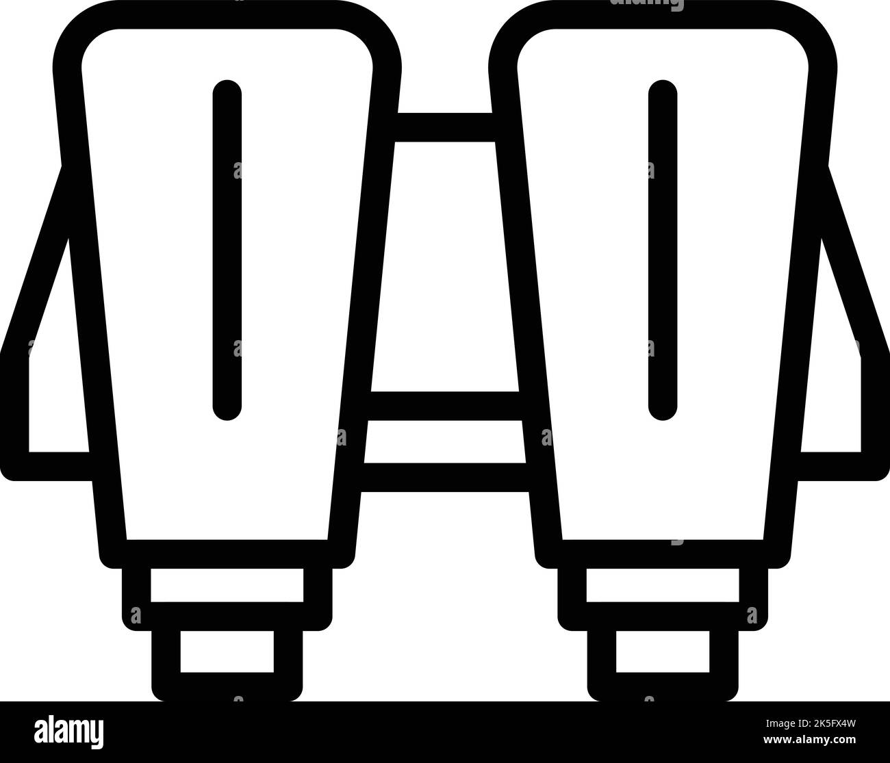 Executive jetpack icon outline vector. Boost rocket. Work speed Stock Vector