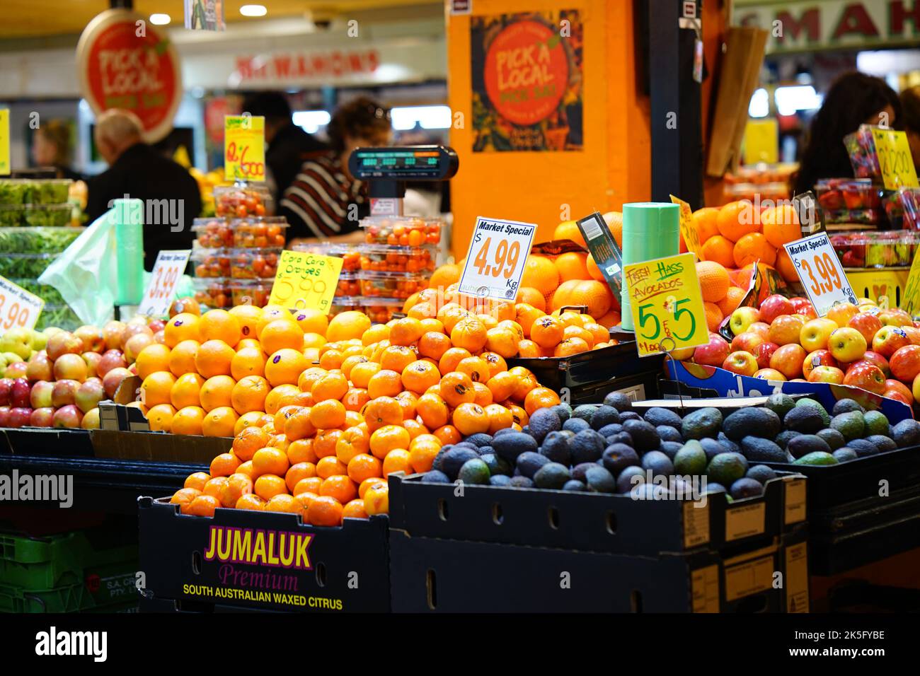 Fruit shop in Adelaide, South Australia Stock Photo Alamy