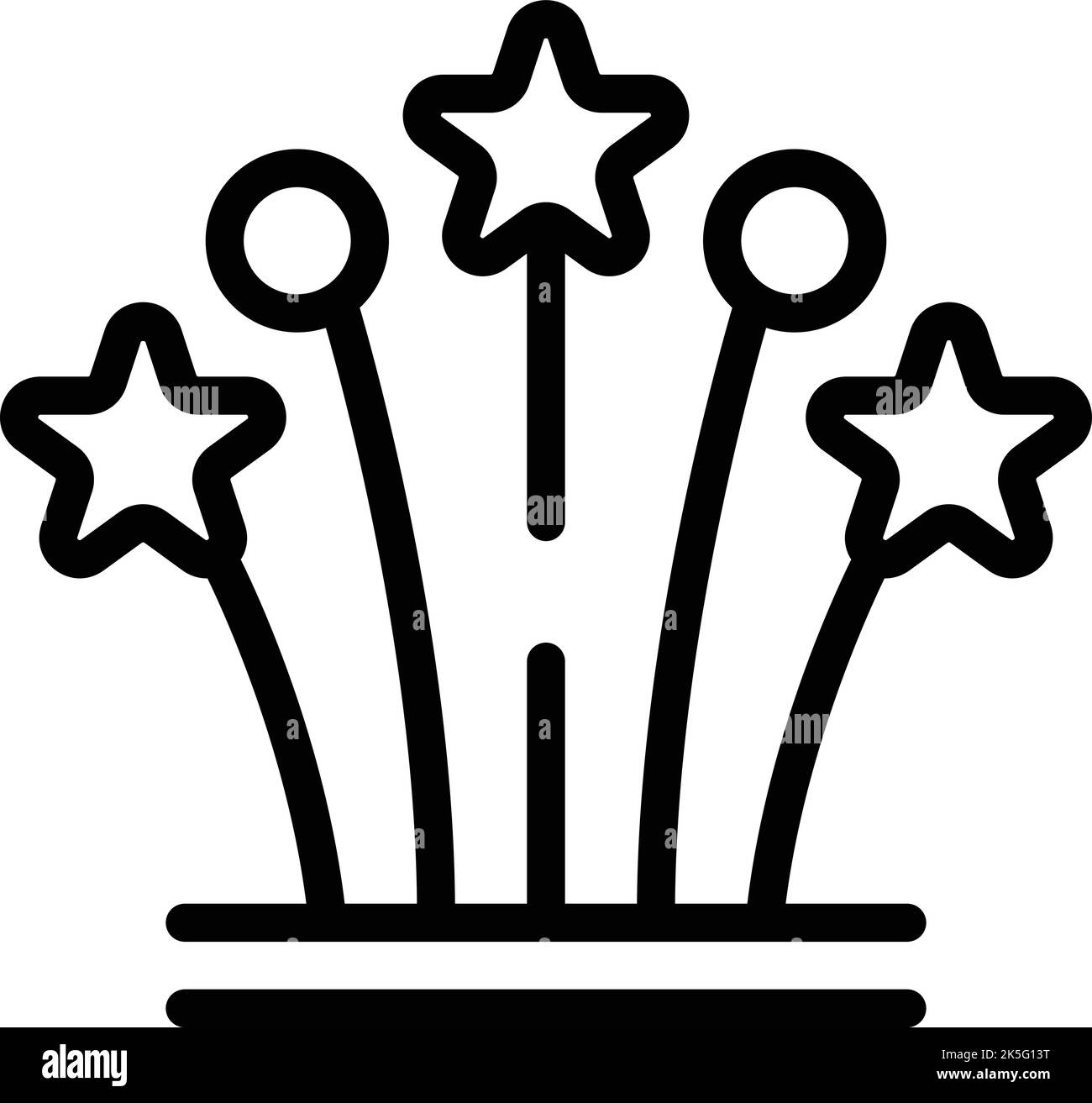Delight effect icon outline vector. Happy person. Celebrate sugar Stock ...