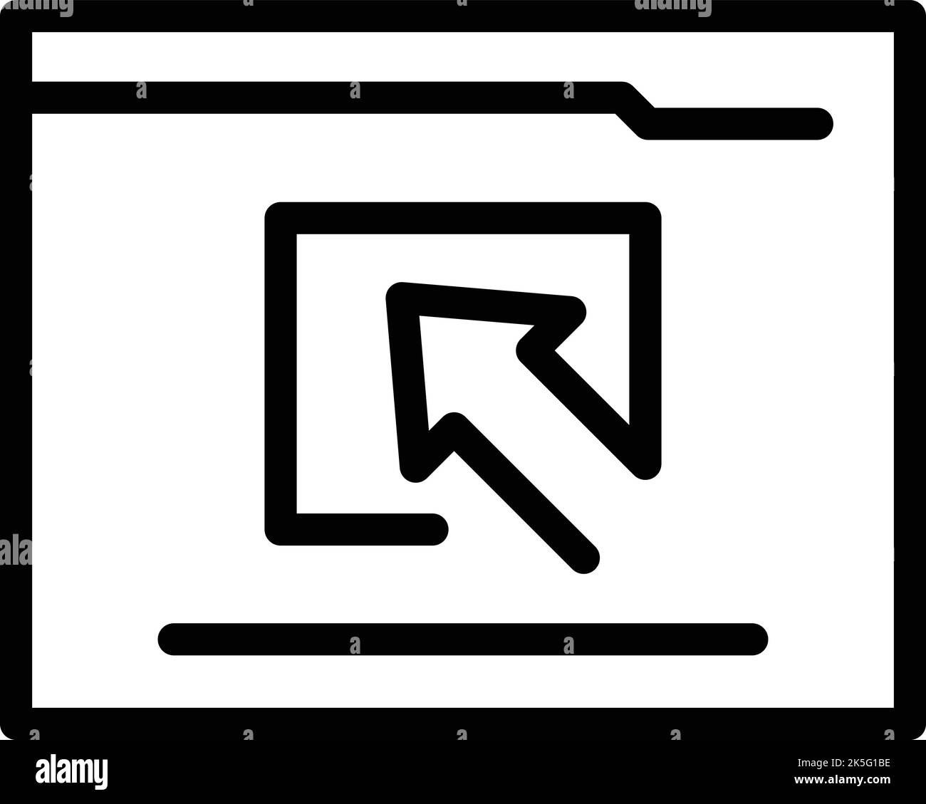 Web software icon outline vector. Building process. Service system ...