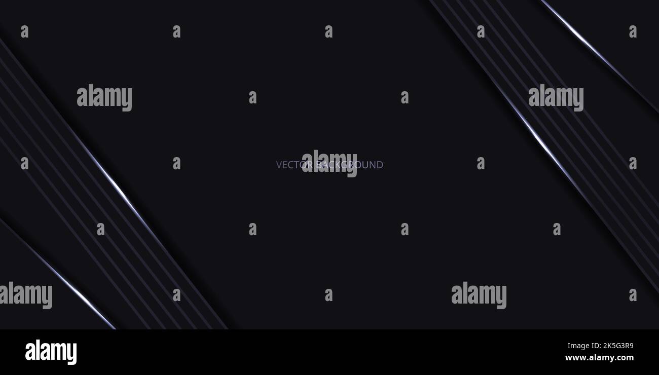 Modern black luxury abstract background with shadows and light lines ...