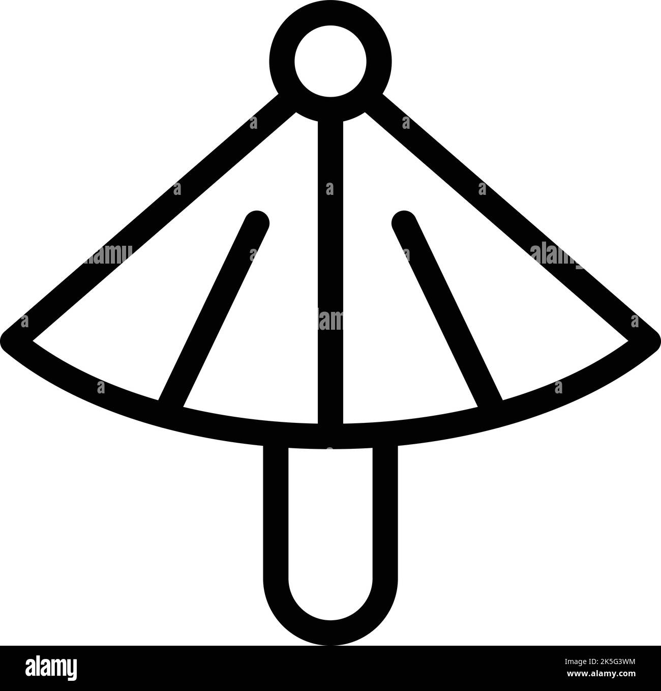 Geisha tool icon outline vector. Tower city. Ancient tourism Stock ...