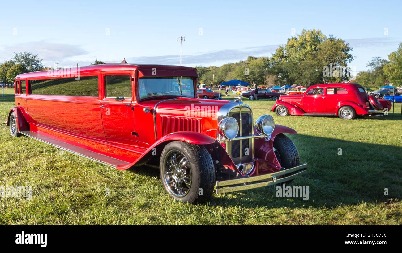 FRANKENMUTH, MI/USA SEPTEMBER 13, 2015 A 1930 Pontiac Hot Rod
