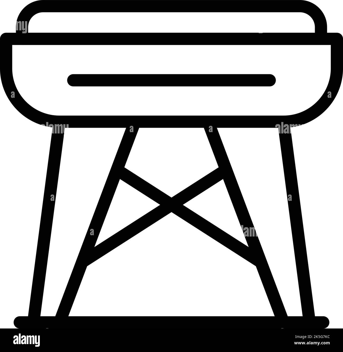 Craftsman making chair Stock Vector Images - Alamy