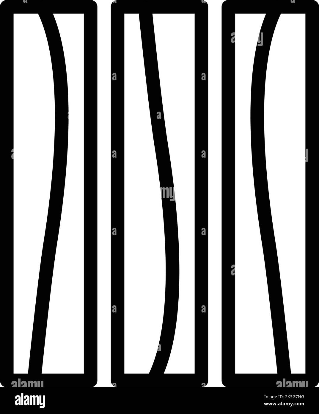 Wood furniture icon outline vector. Factory making. Plant worker Stock