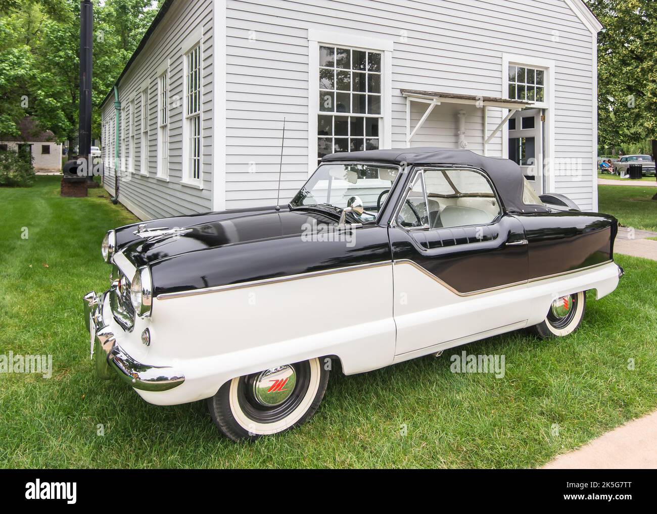 DEARBORN, MI/USA JUNE 20, 2015 A 1960 AMC Metropolitan 560 car at