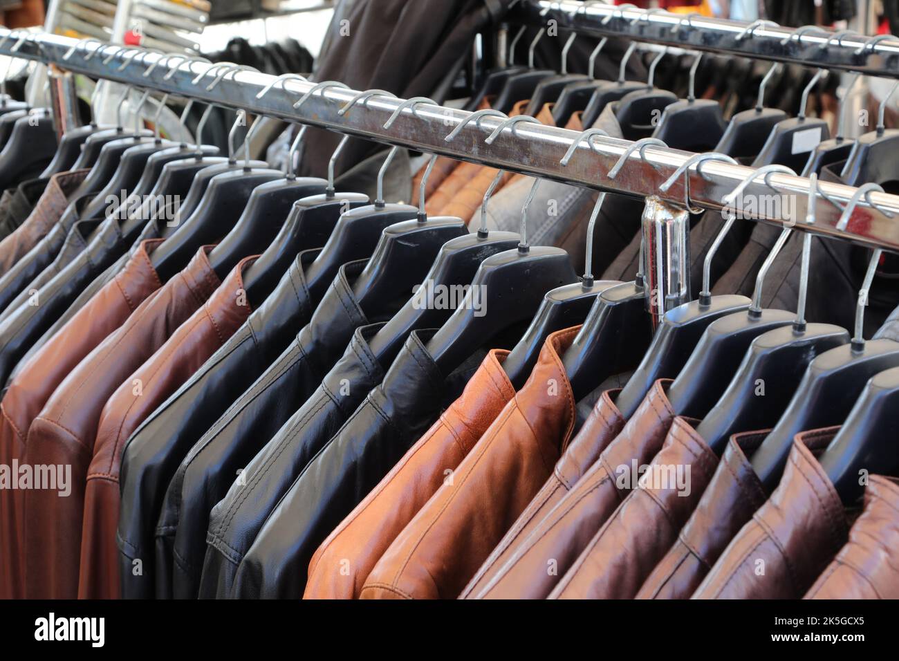 Florence leather coat hi-res stock photography and images - Alamy