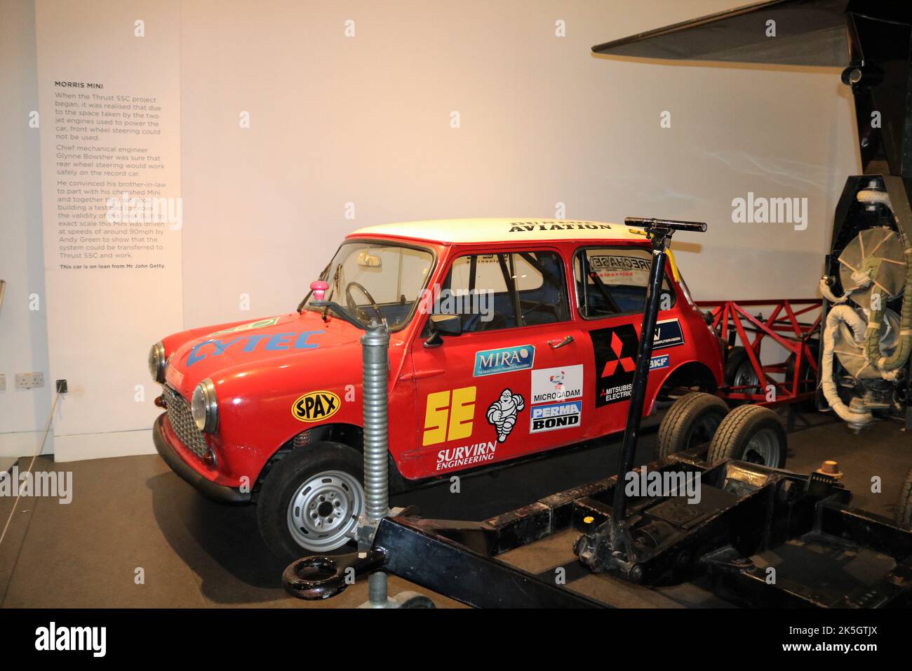 ThrustSSC 1997 Britishdesigned and built World Land Speed Record car