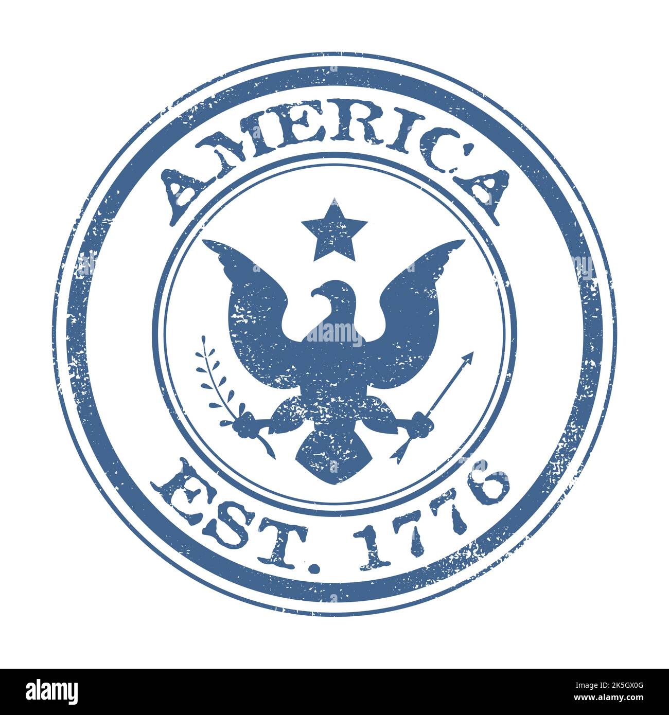 Great seal of the united states vector hi-res stock