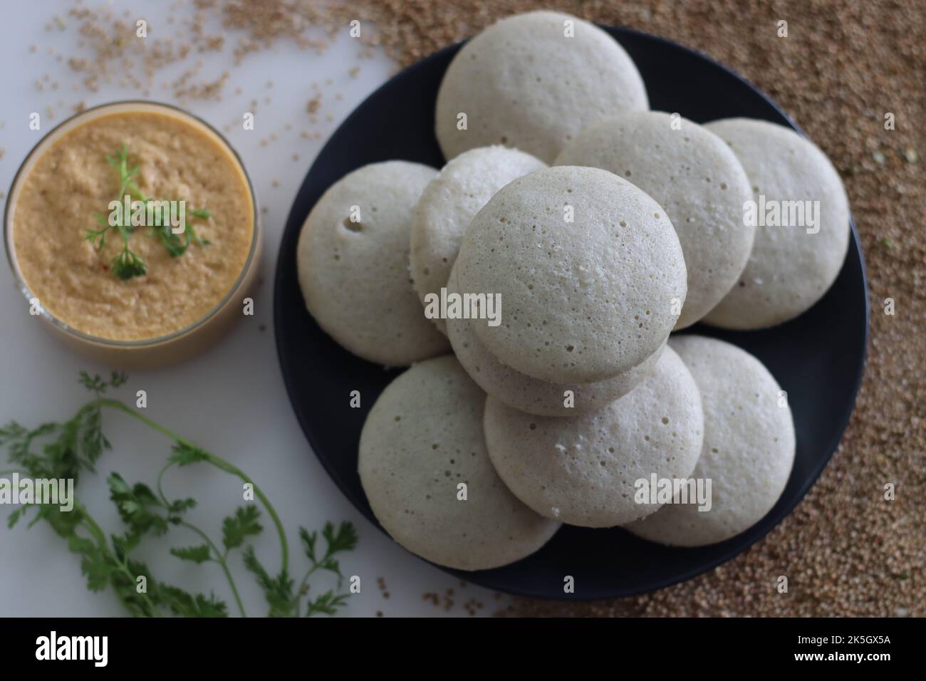 Kodo millet idli hires stock photography and images Alamy