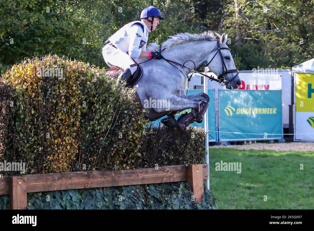 Enschede, Netherlands - October 8: Adriaan Smeulders With Ekow During The Military Boekelo Cross Country On October 8, 2022 In Enschede, Netherlands (Photo By Albert Ten Hove/Orange Pictures Stock Photo - Alamy