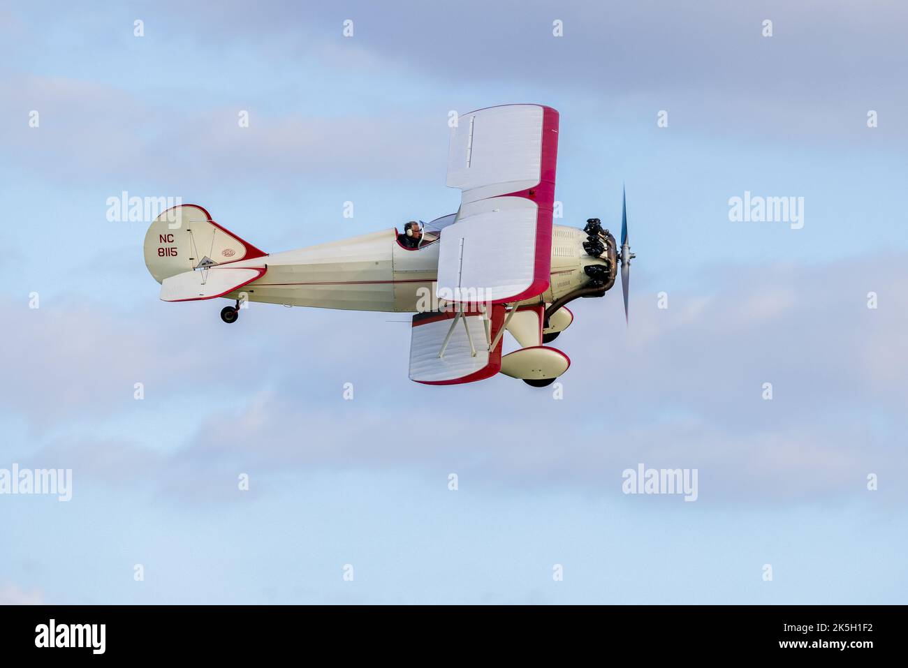 Curtiss-Wright Travel Air 4000 ‘NC 8115’ airborne at the Race Day ...
