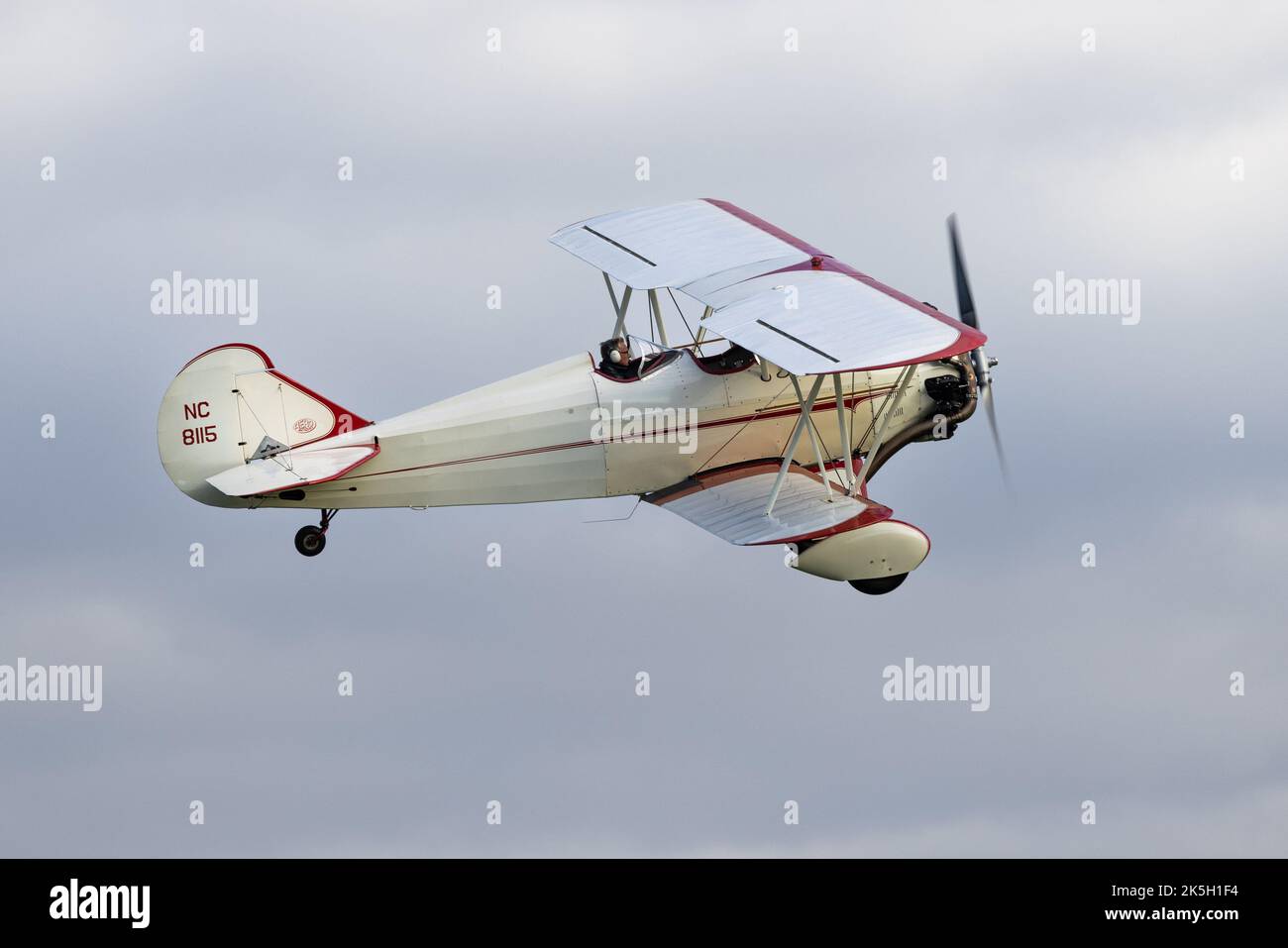 Curtiss-Wright Travel Air 4000 ‘NC 8115’ airborne at the Race Day ...