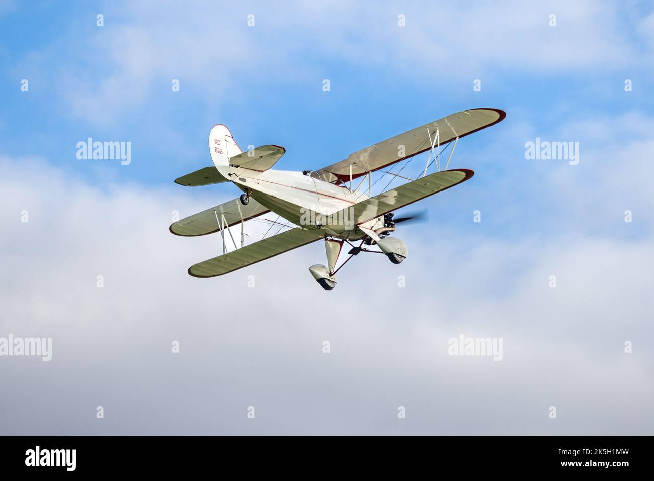 Curtiss-Wright Travel Air 4000 ‘NC 8115’ airborne at the Race Day ...