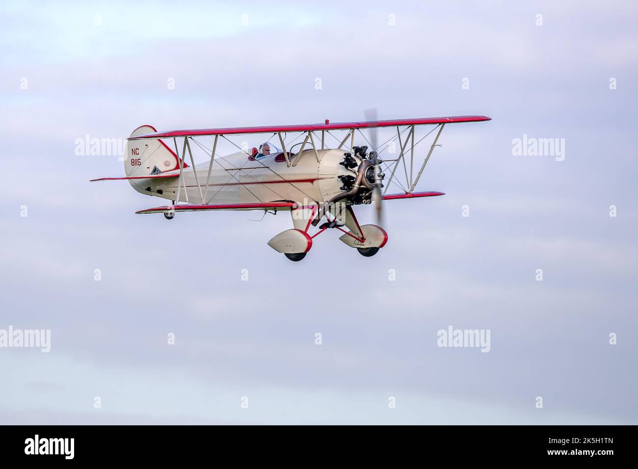 Curtiss-Wright Travel Air 4000 ‘NC 8115’ airborne at the Race Day ...
