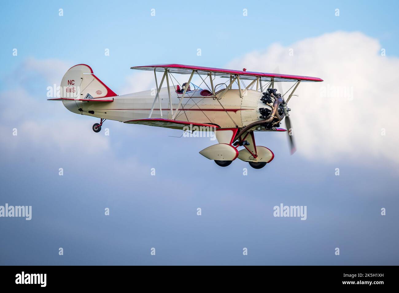Curtiss-Wright Travel Air 4000 ‘NC 8115’ airborne at the Race Day ...