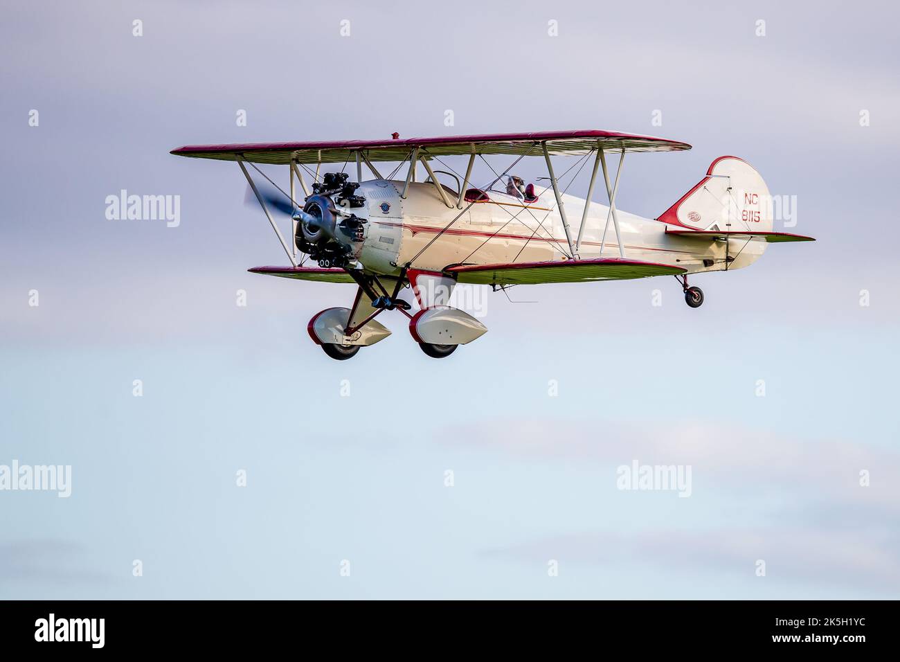 Curtiss-Wright Travel Air 4000 ‘NC 8115’ airborne at the Race Day ...
