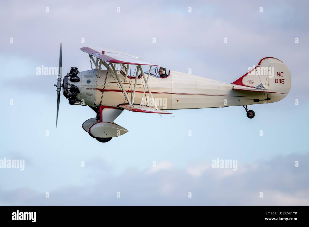 Curtiss-Wright Travel Air 4000 ‘NC 8115’ airborne at the Race Day ...