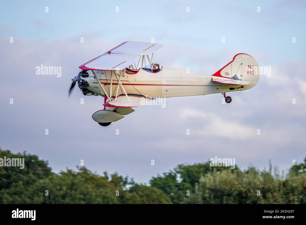 Curtiss-Wright Travel Air 4000 ‘NC 8115’ airborne at the Race Day ...