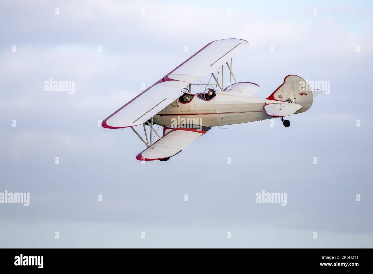 Curtiss-Wright Travel Air 4000 ‘NC 8115’ airborne at the Race Day ...