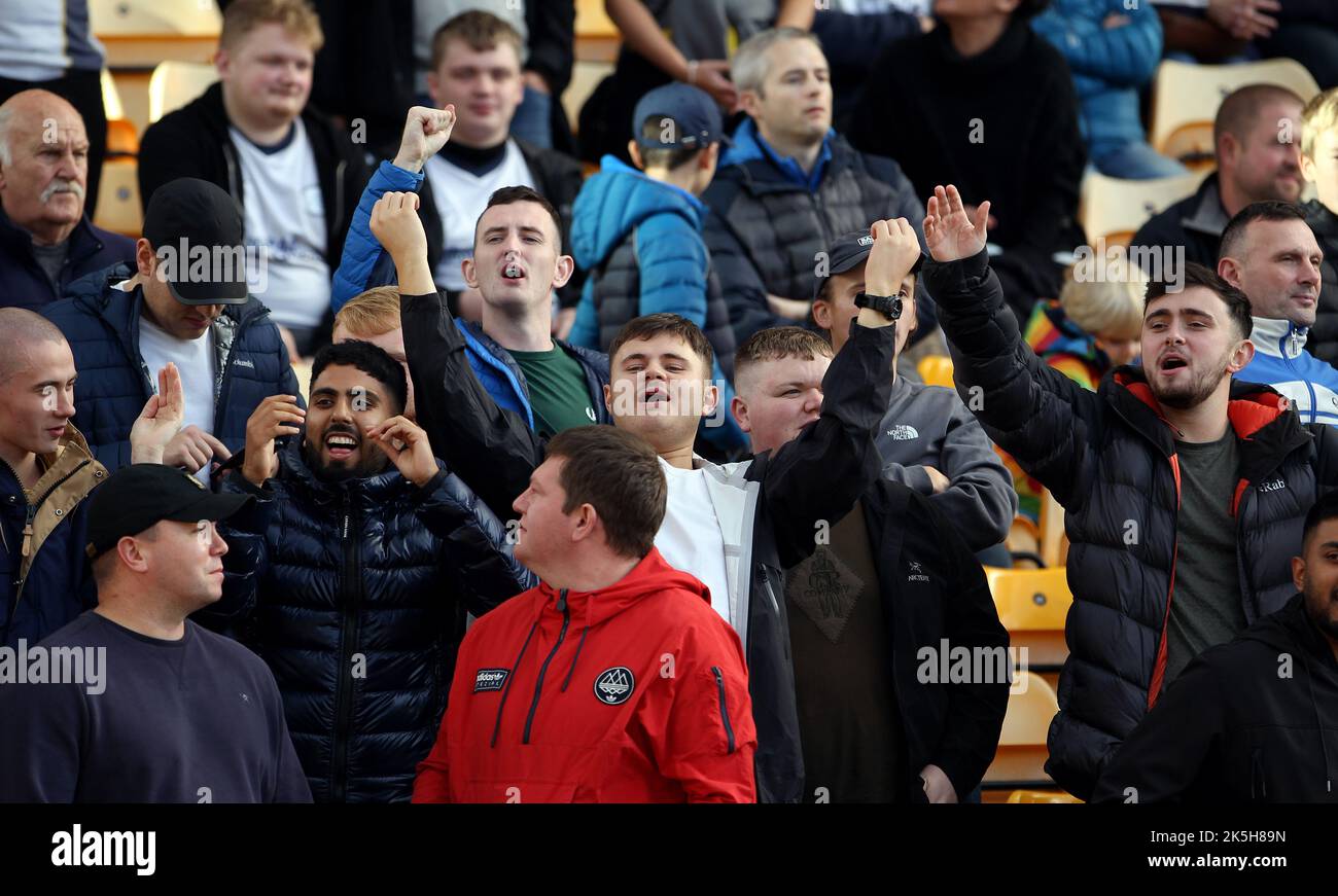 Norwich, UK. 08th Oct, 2022. Preston fans during the Sky Bet Championship match between Norwich City and Preston North End at Carrow Road on October 8th 2022 in Norwich, England. (Photo by Mick Kearns/phcimages.com) Credit: PHC Images/Alamy Live News Stock Photo