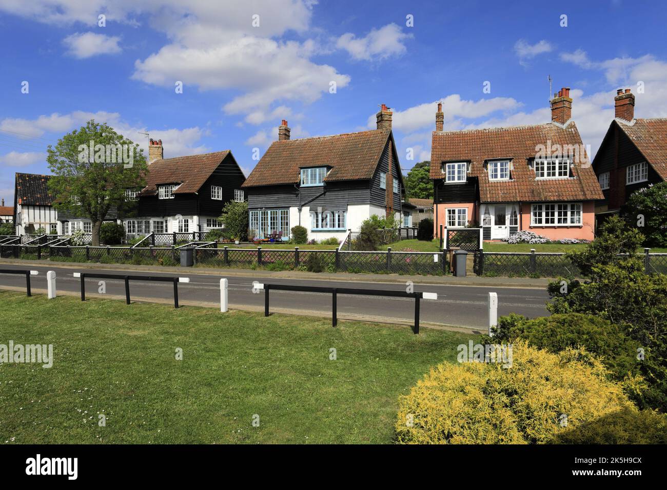 Houses in Thorpeness village, Suffolk County, England Stock Photo Alamy