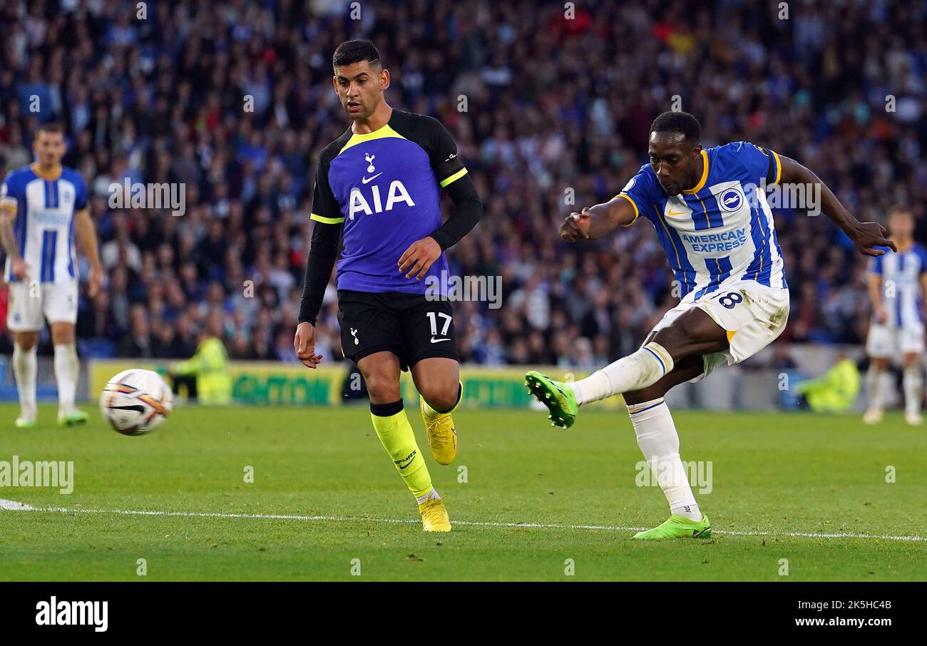 Danny welbeck brighton 2022 october hi-res stock photography and images