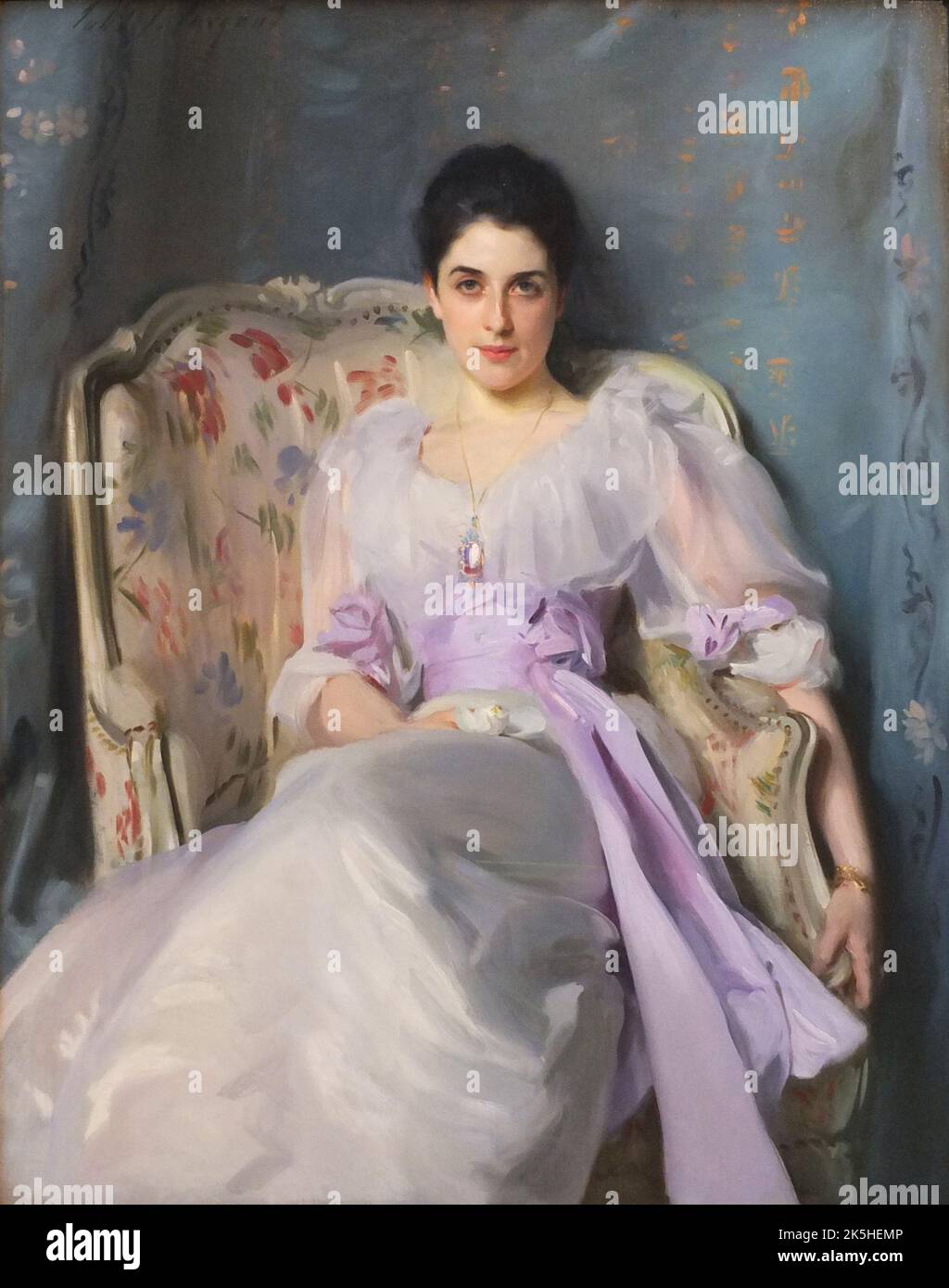 Lady Agnew of Lochnaw, 1893, Painting by John Singer Sargent Stock Photo