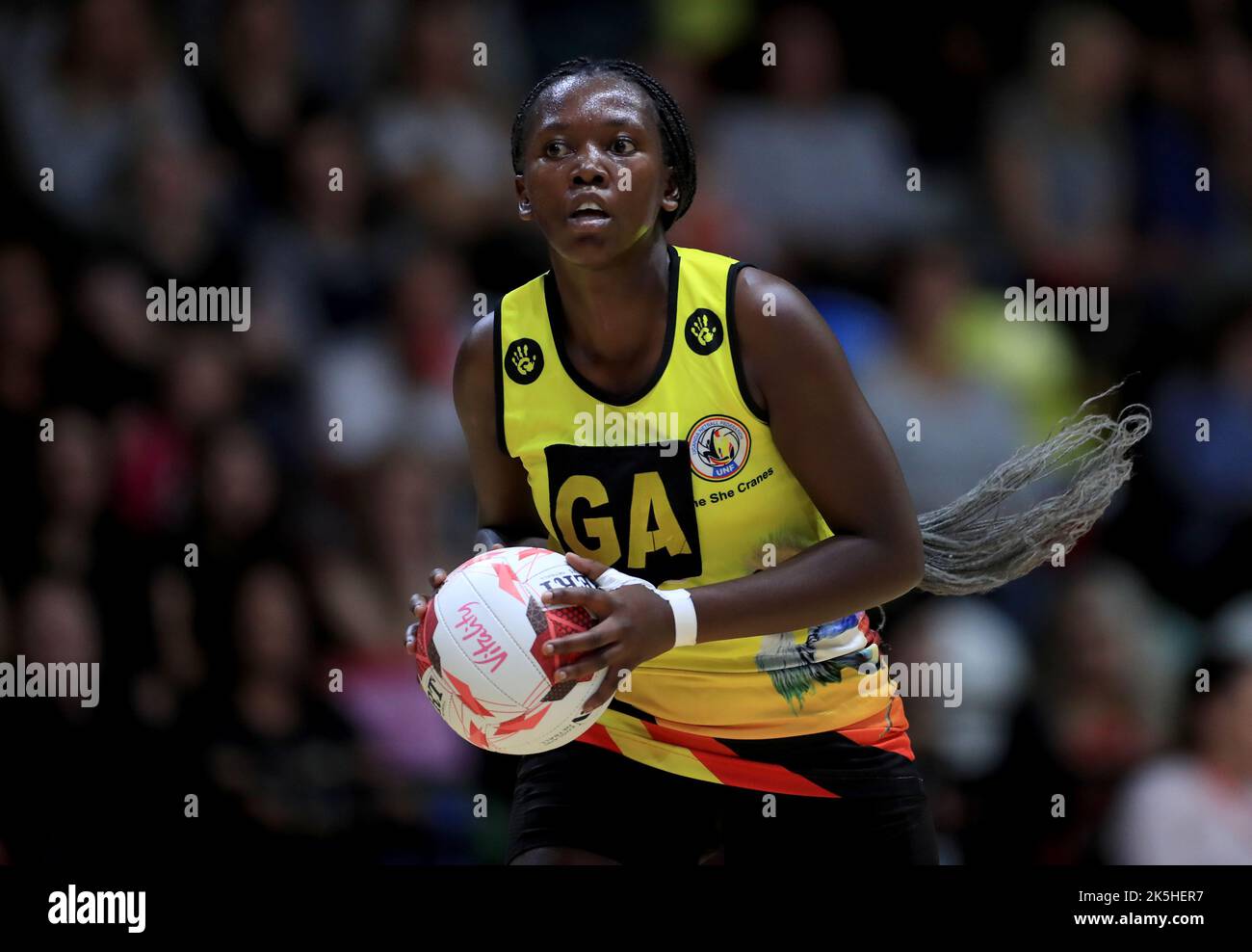 General view of action during the Vitality netball at the Copper Box Arena, London. Picture date: Saturday October 8, 2022. Stock Photo