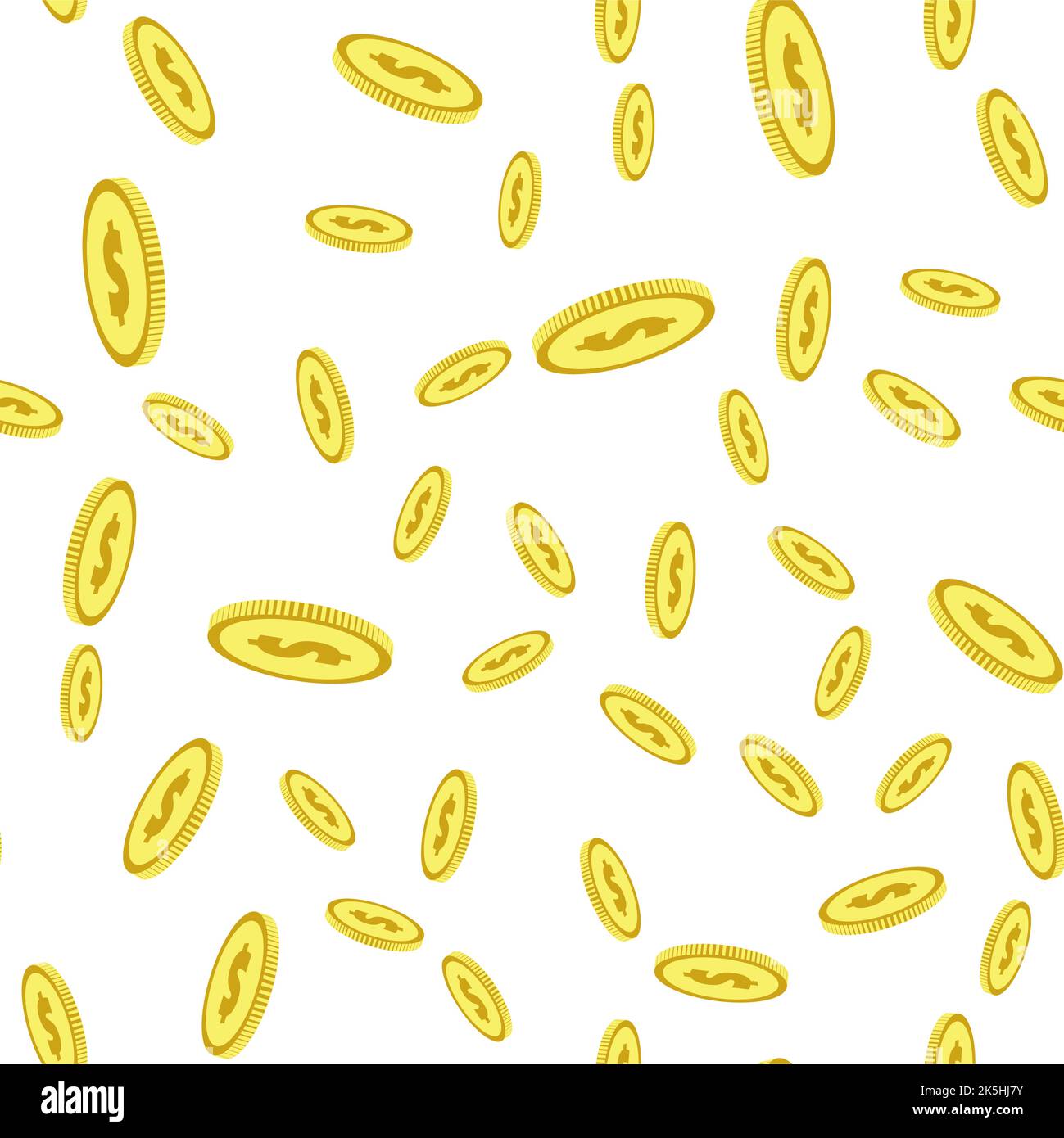 Random pattern coins hi-res stock photography and images - Alamy