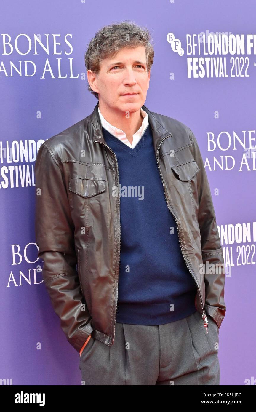 London, UK. 8th Oct 2022. Producer Peter Spears arrive at the Bones and All - World Premiere of the BFI London Film Festival’s 2022 on 8th October 2022 at the South Bank, Royal Festival Hall, London, UK. Credit: See Li/Picture Capital/Alamy Live News Stock Photo