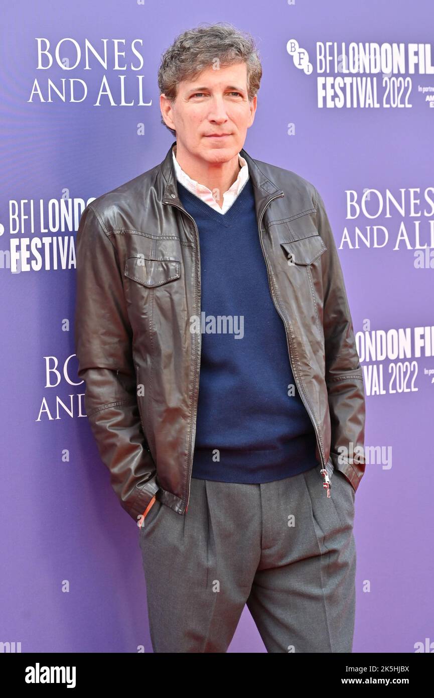 London, UK. 8th Oct 2022. Producer Peter Spears arrive at the Bones and All - World Premiere of the BFI London Film Festival’s 2022 on 8th October 2022 at the South Bank, Royal Festival Hall, London, UK. Credit: See Li/Picture Capital/Alamy Live News Stock Photo
