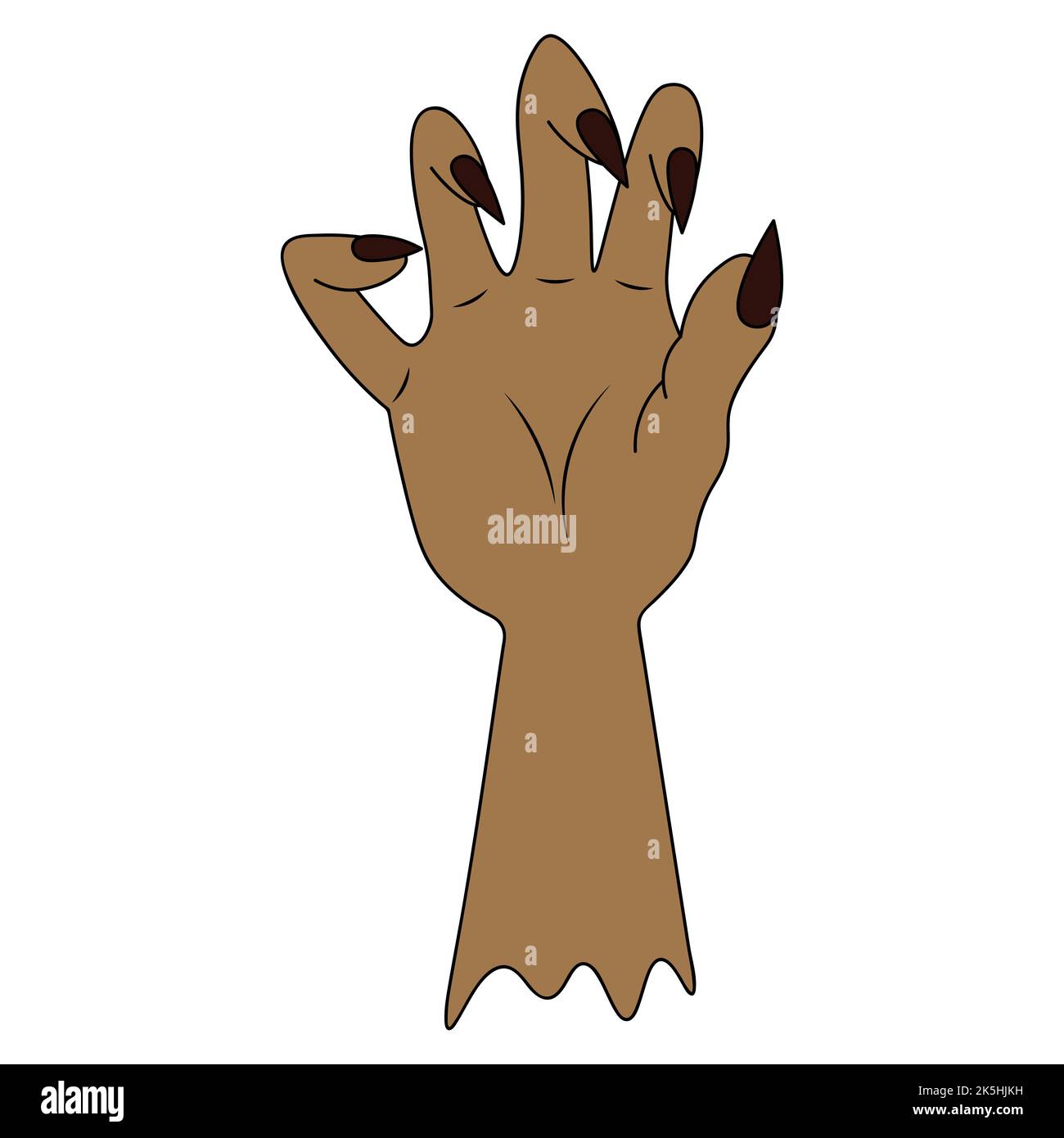 Dead mans fingers Stock Vector Images - Alamy