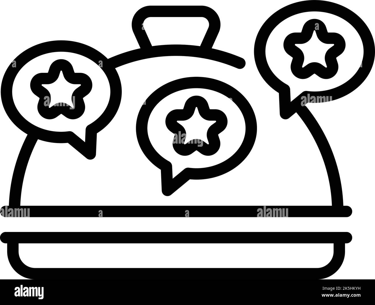 food-tray-icon-outline-vector-safety-inspection-happy-eat-stock