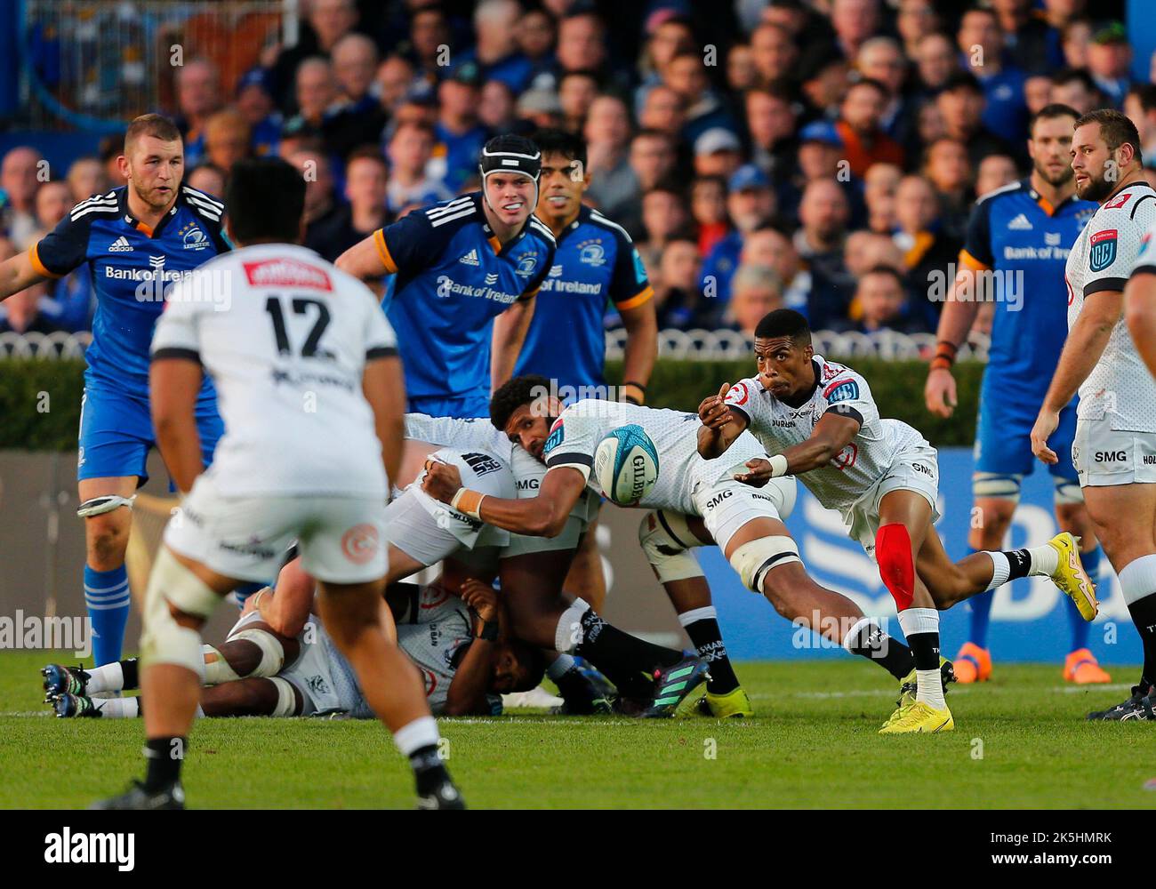 Ireland Rugby Ruck 8th October 2022; Royal Dublin Society Arena, Dublin, Ireland; United ...