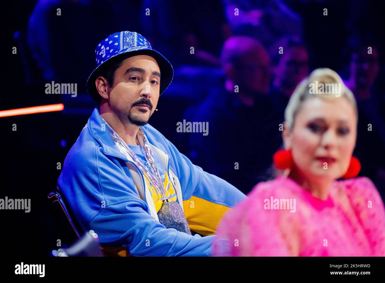 Cologne, Germany. 08th Oct, 2022. Eko Fresh and Ruth Moschner from the ...