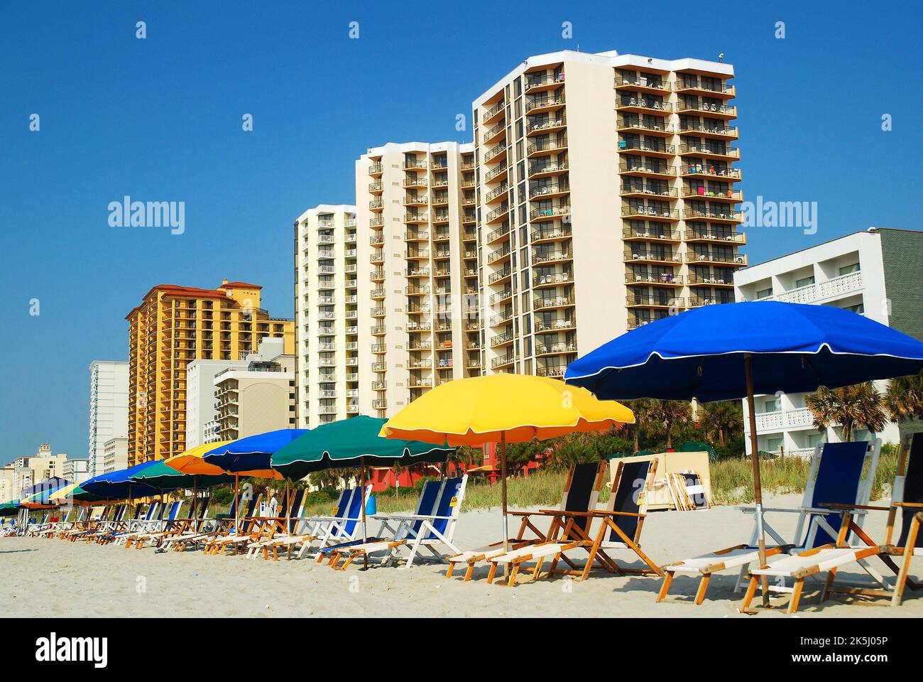 Summertime at Myrtle Beach, South Carolina Stock Photo Alamy