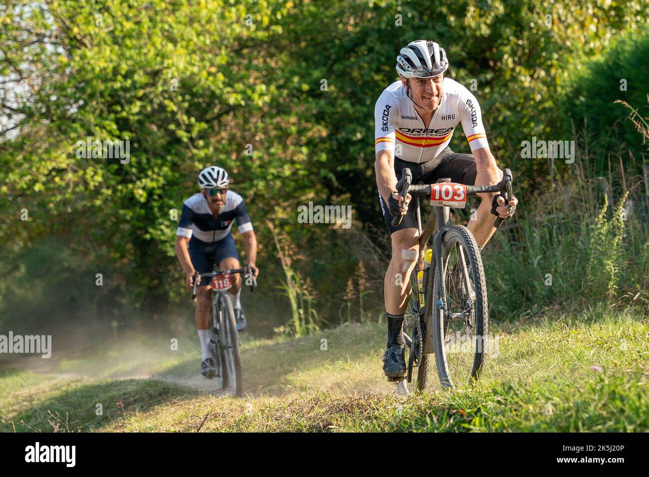 Vicenza - Cittadella, Italy. 8 October, 2022. Alois Falenta (France ...