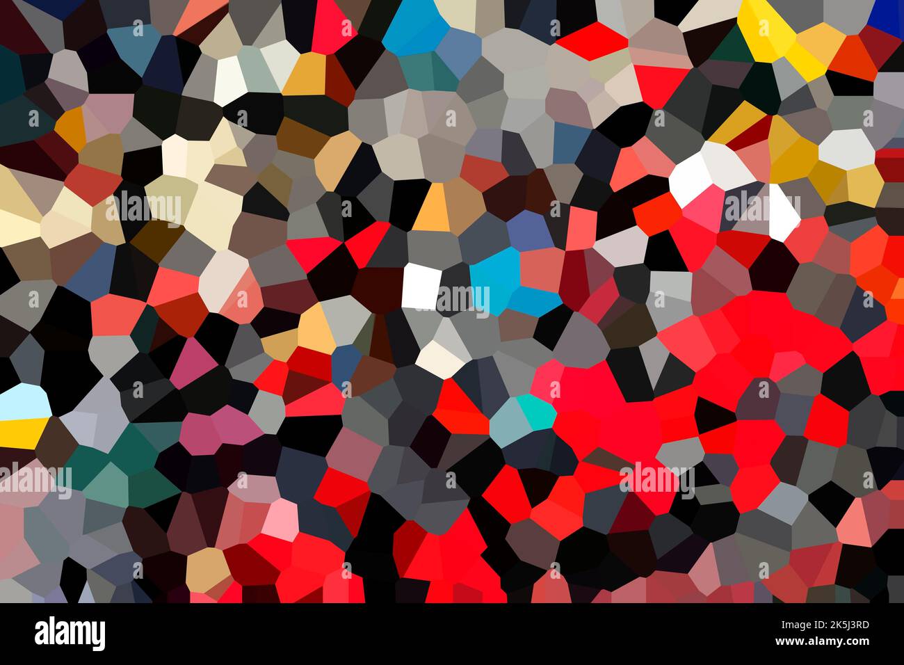 Colour stains, mosaic pattern, digital art, Canada Stock Photo Alamy