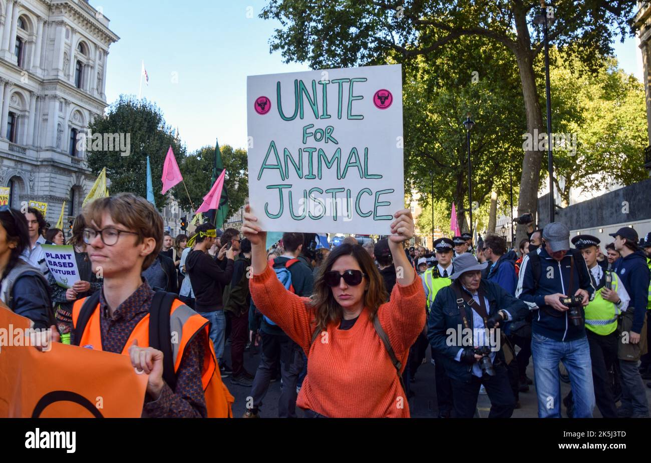 Animal and climate justice protestor hi-res stock photography and ...