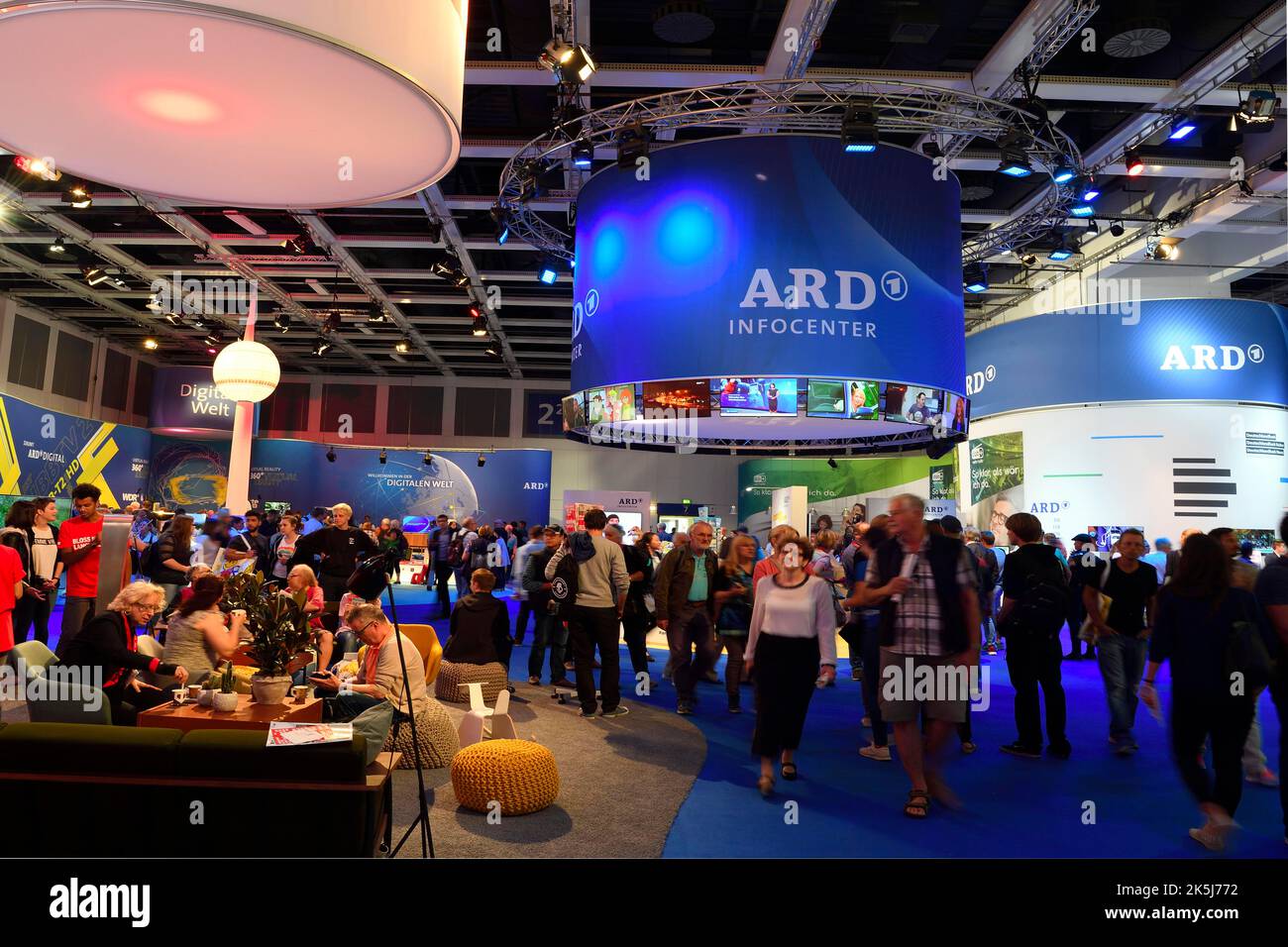 ARD Hall, International Consumer Electronics Fair IFA, 2017, Berlin, Germany Stock Photo